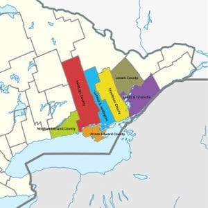 Southeastern Ontario Counties